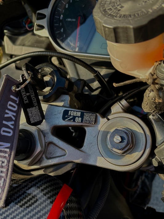 Motorcycle Plaque